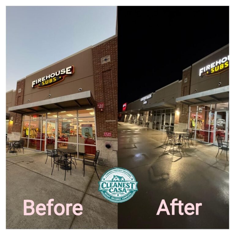 Restaurant Pressure Washing In Dallas
