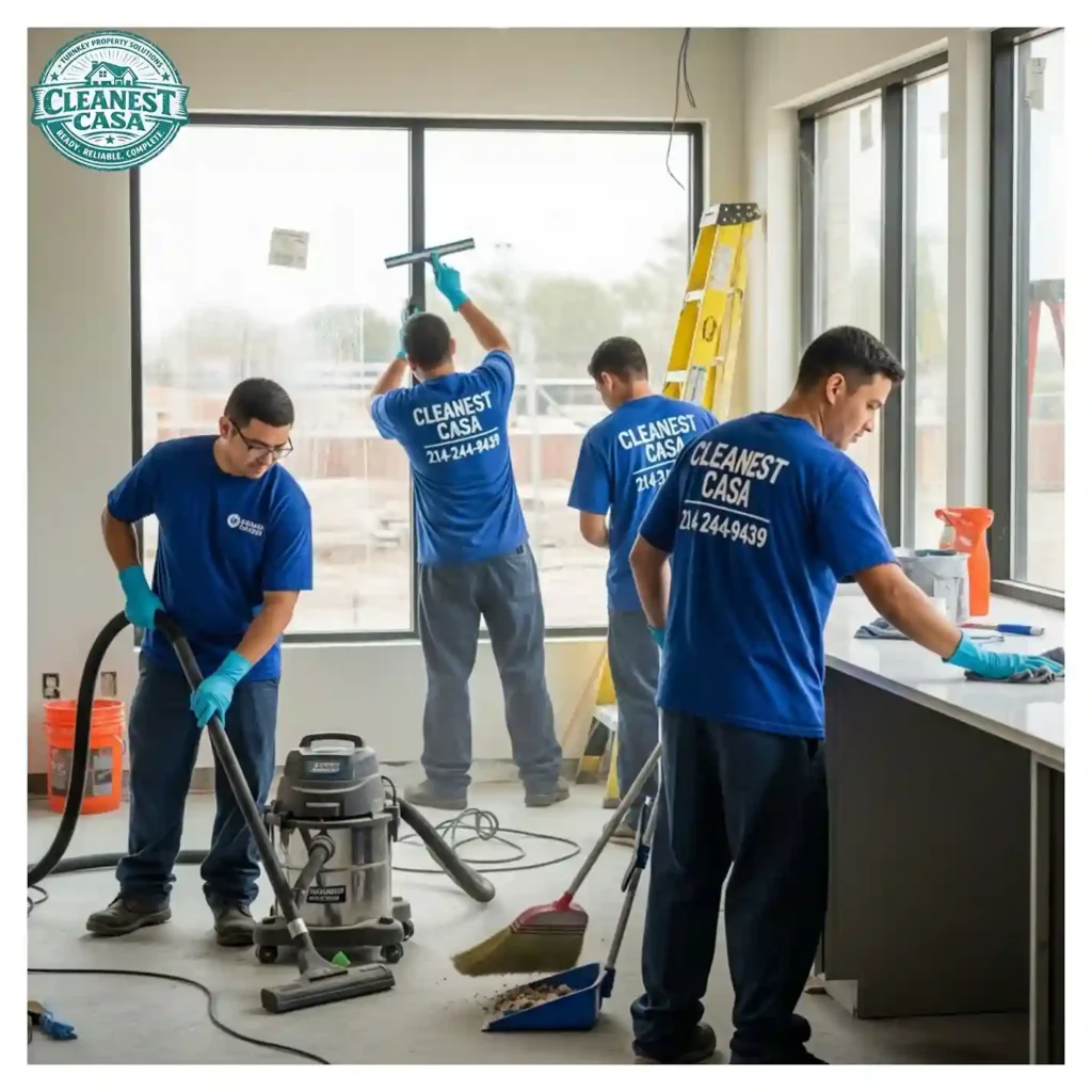 post-construction cleaning in dallas,tx